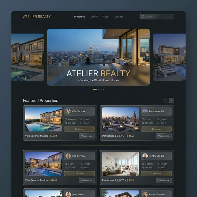 Luxury Real Estate Mockup